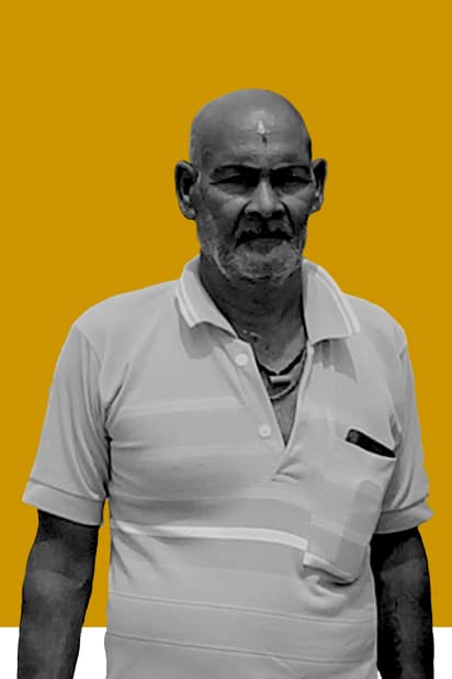 An elderly villager, age 62